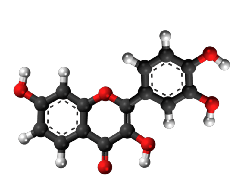 Estructura molecular de la fisetina